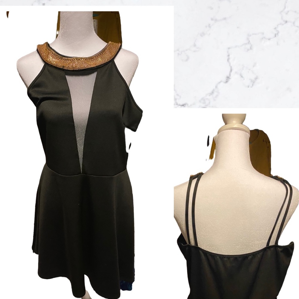 Super Cute XL Black Cocktail Dress